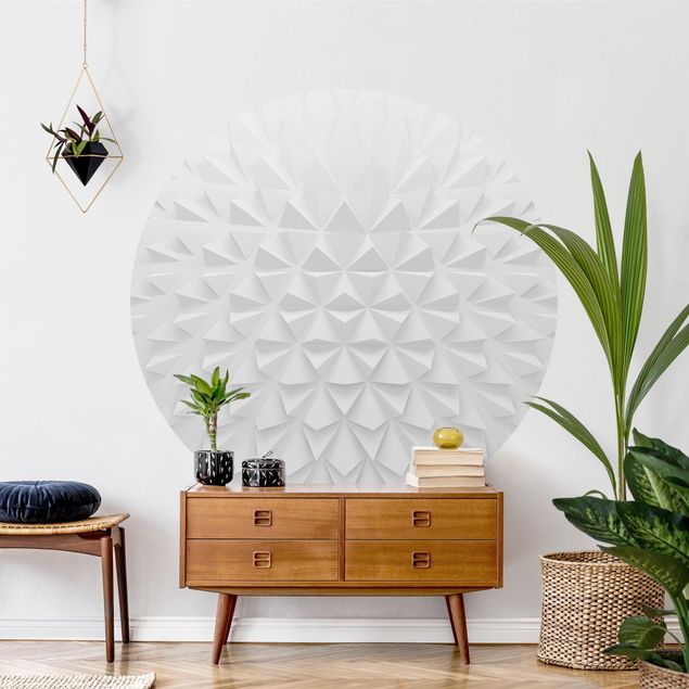 Wanddeko Küche Geometrisches Muster 3D Effekt