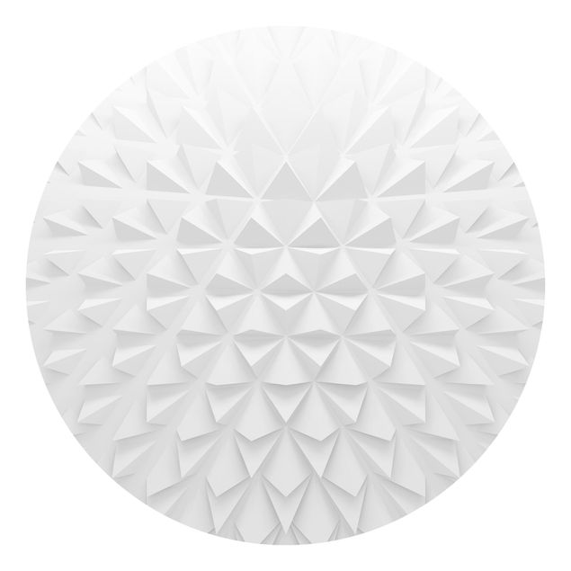 moderne Fototapete Geometrisches Muster 3D Effekt