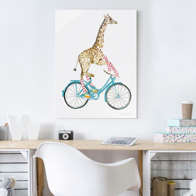 Babyzimmer Deko Giraffe auf Freudenfahrt II