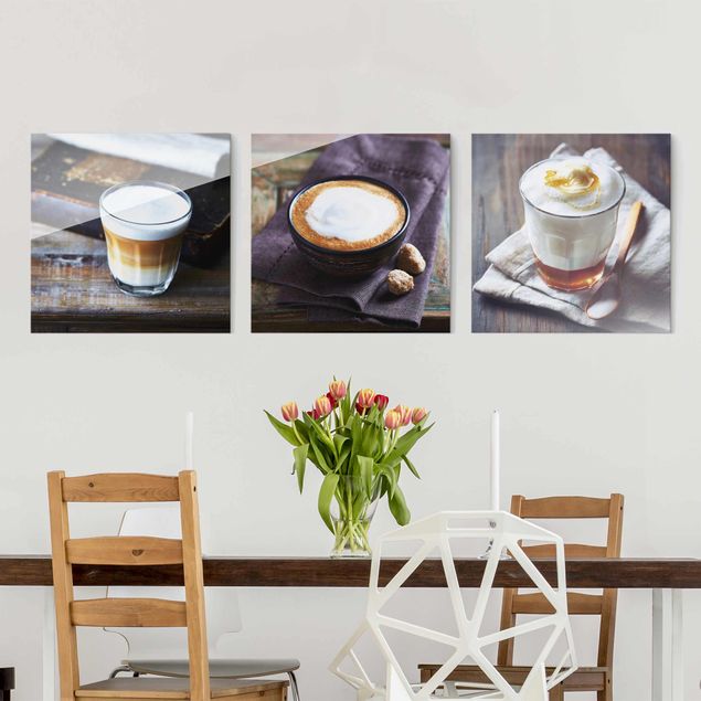 Wandbilder Kaffee Caffè Latte