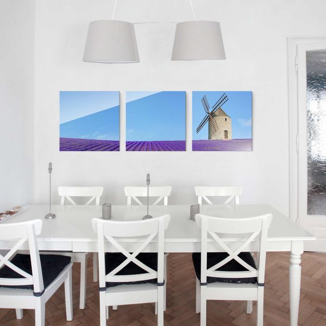 Wandbilder Landschaften Lavendelduft in der Provence