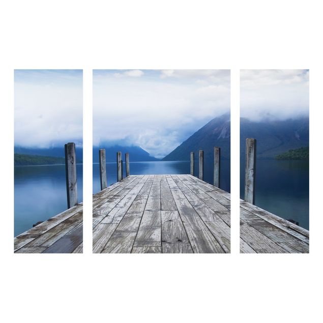 Wandbilder Landschaften Nelson Lakes National Park Neuseeland