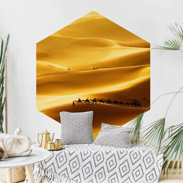 Fototapete Wüstenlandschaft Golden Dunes