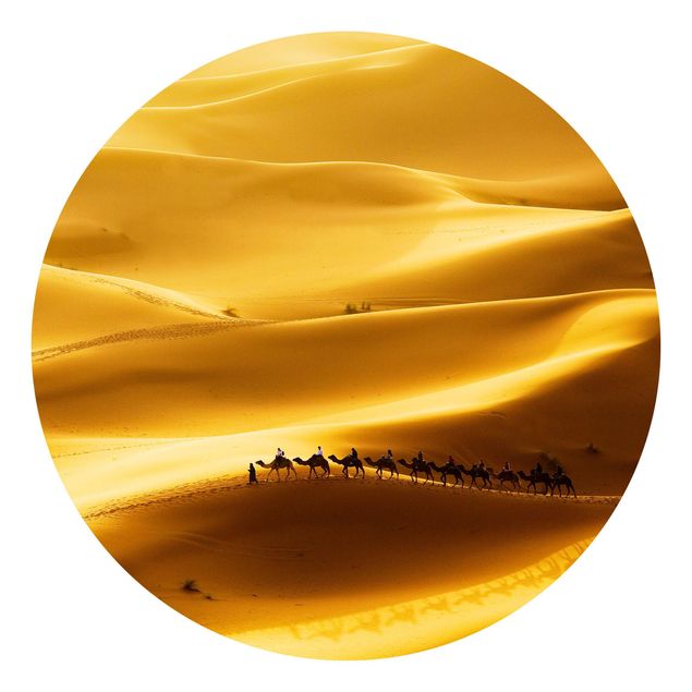 Tapeten Modern Golden Dunes