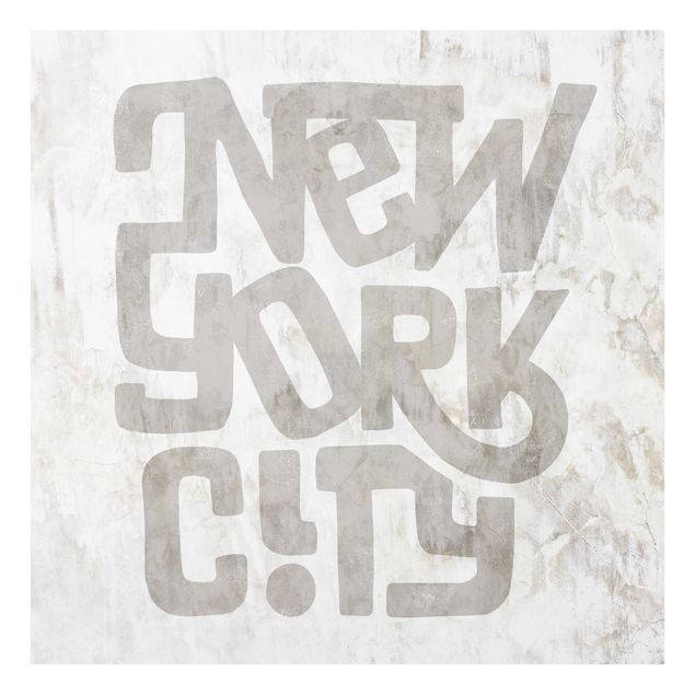 Wandbilder Modern Graffiti Art Calligraphy New York City