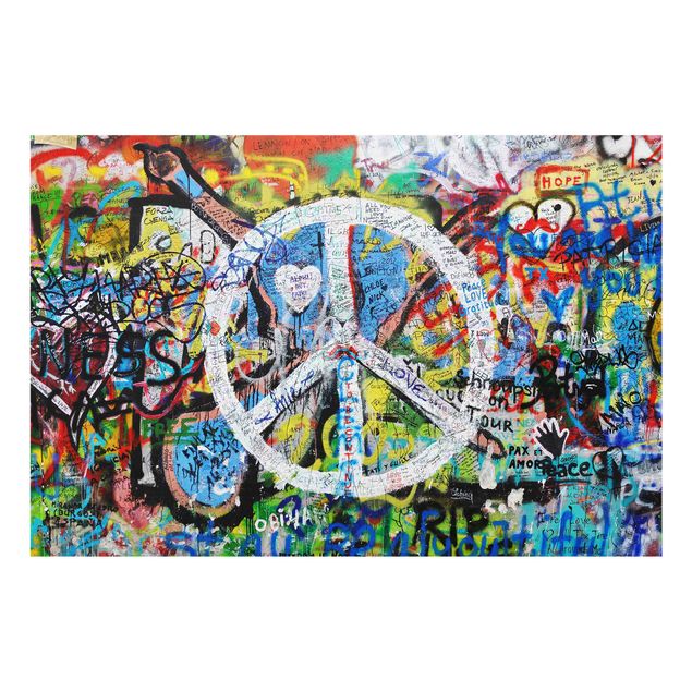 schöne Bilder Graffiti Wall Peace Sign