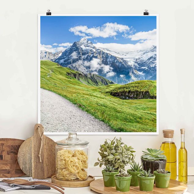 Küche Dekoration Grindelwald Panorama