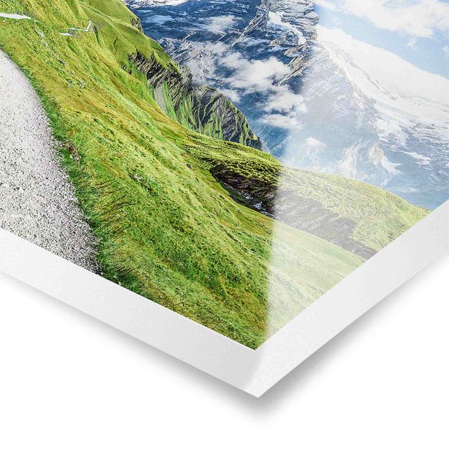 Wandbilder Architektur & Skyline Grindelwald Panorama