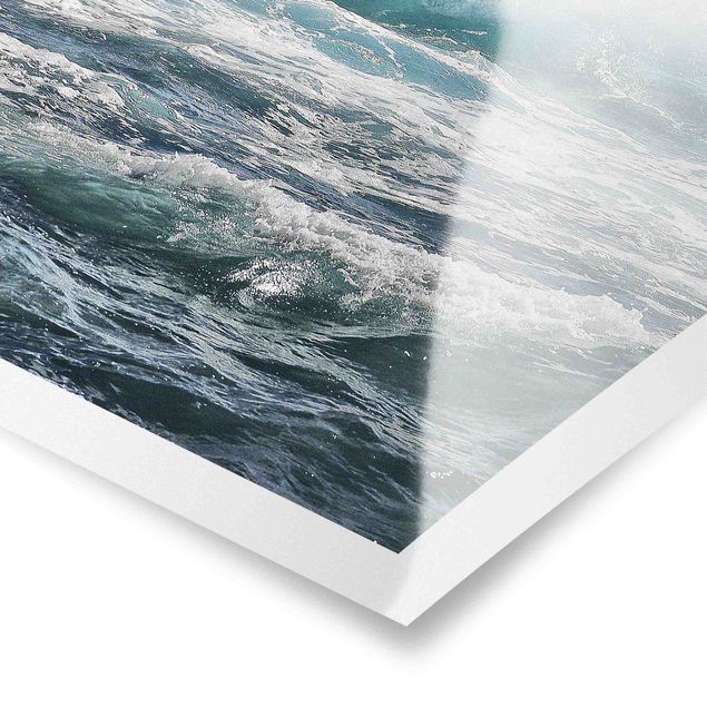 Poster Naturbilder Große Welle Hawaii