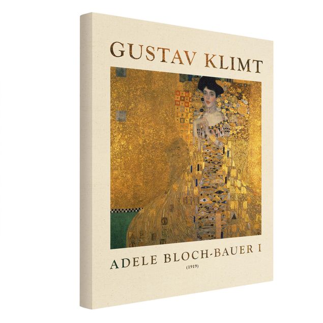 Gustav Klimt Bilder Gustav Klimt - Adele Bloch-Bauer I - Museumsedition