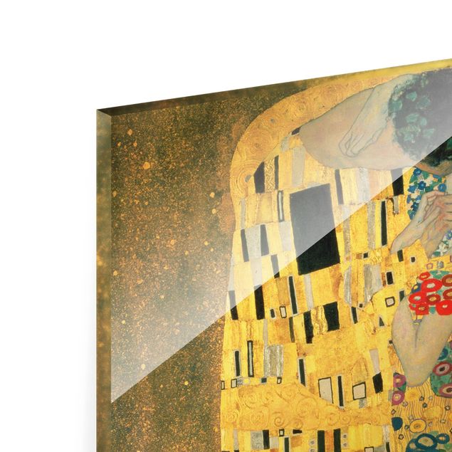 Wandbilder Kunstdrucke Gustav Klimt - Der Kuß