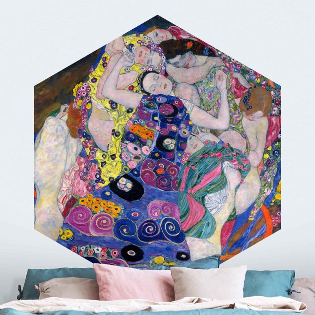 Wanddeko Küche Gustav Klimt - Die Jungfrau