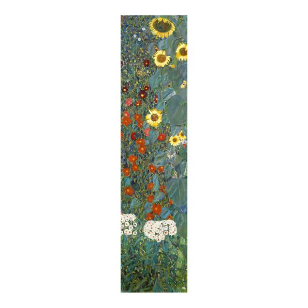 Küchen Deko Gustav Klimt - Garten Sonnenblumen