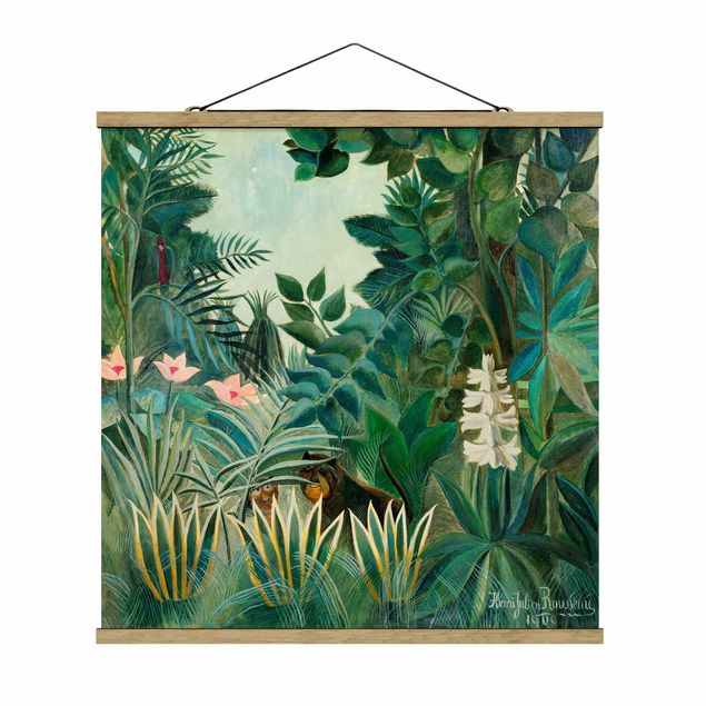 Wandbilder Dschungel Henri Rousseau - Dschungel am Äquator
