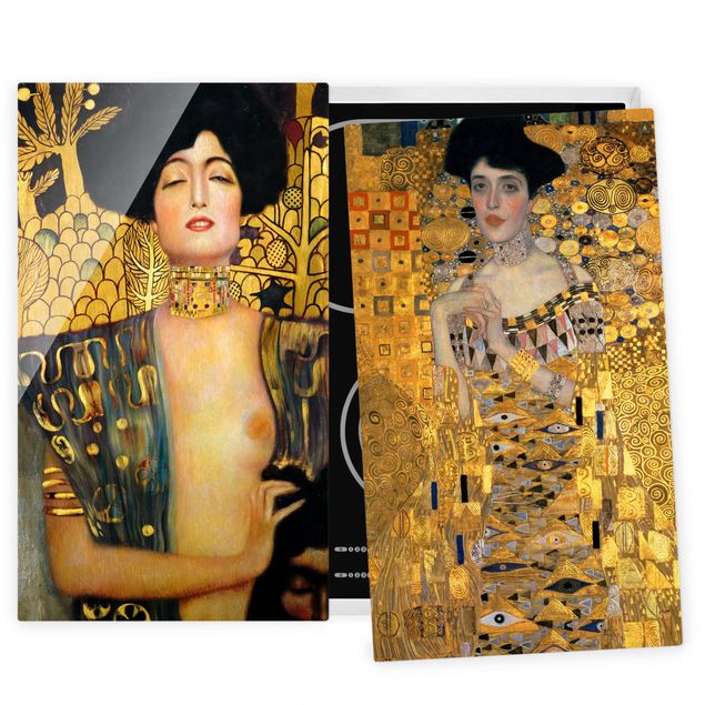 Wandbilder Art Deco Gustav Klimt - Judith und Adele