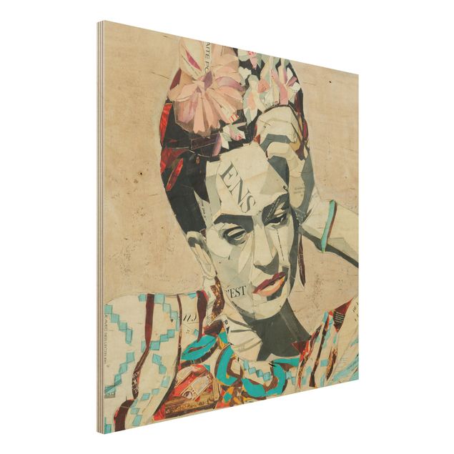 Küchen Deko Frida Kahlo - Collage No.1
