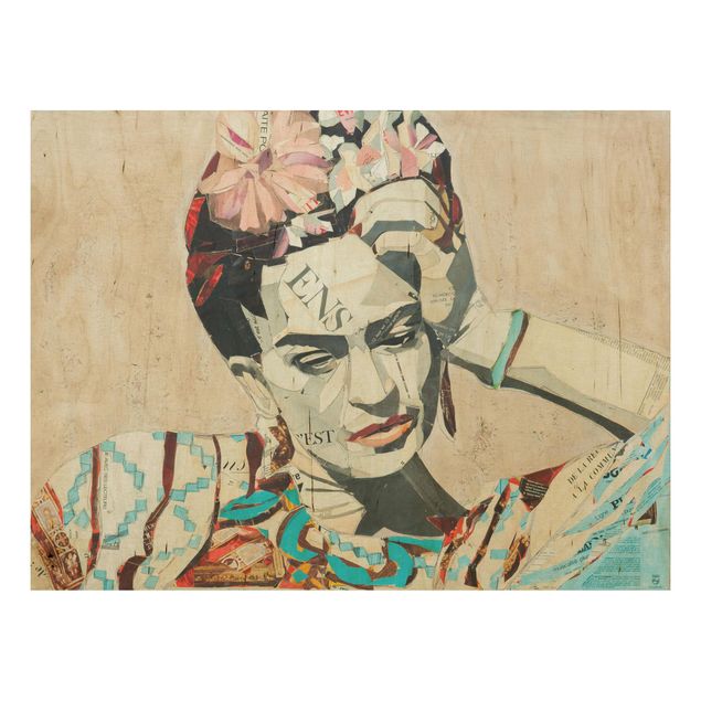 Frida Kahlo Wandbild Frida Kahlo - Collage No.1