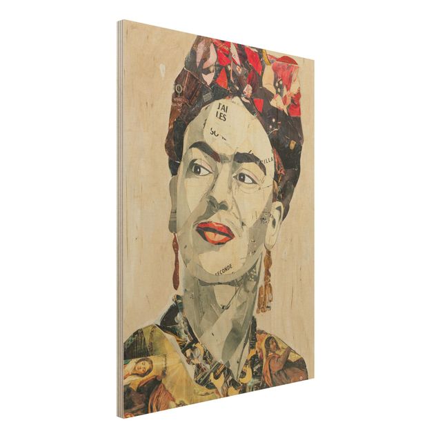 Wanddeko Küche Frida Kahlo - Collage No.2