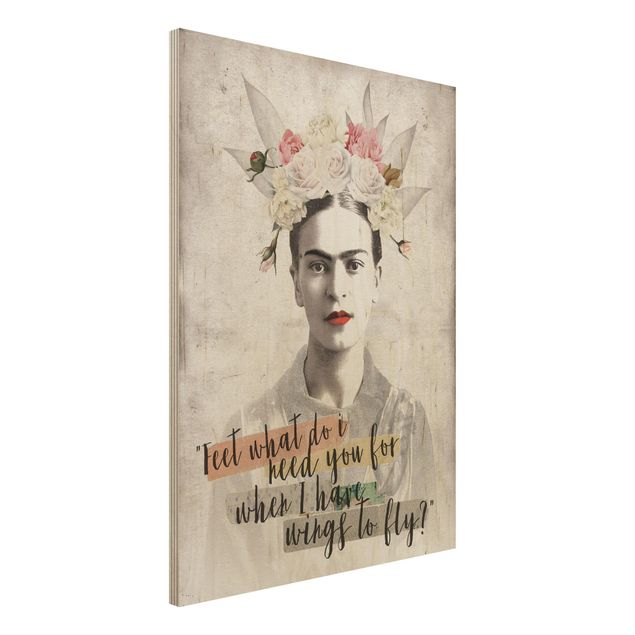 Wanddeko Küche Frida Kahlo - Quote