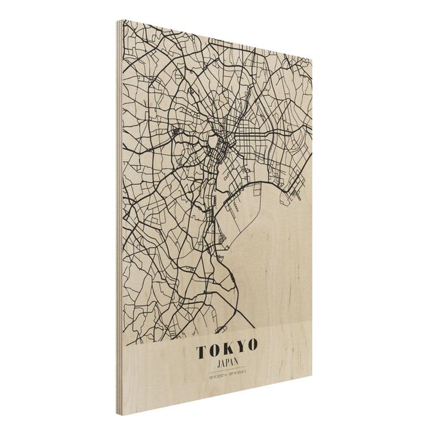 Küche Dekoration Stadtplan Tokyo - Klassik