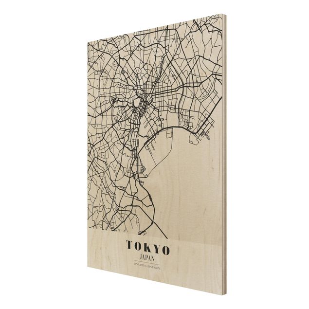 Bilder Stadtplan Tokyo - Klassik