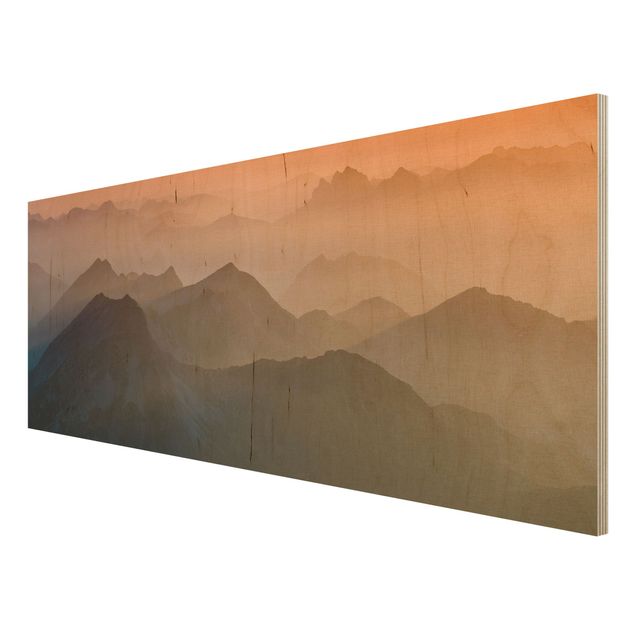 Wandbilder Blick von der Zugspitze