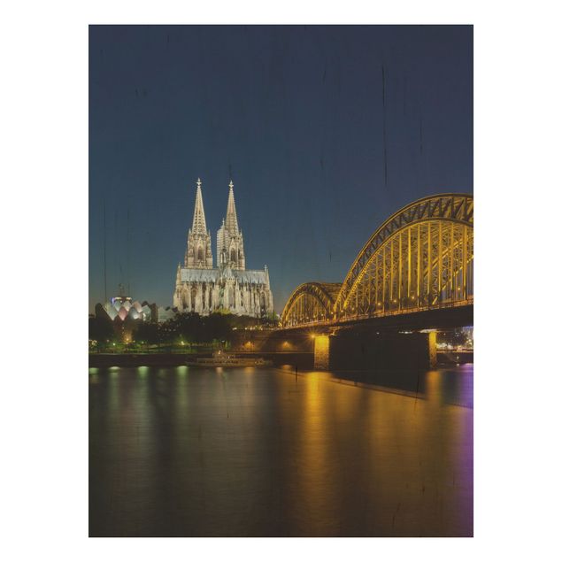 schöne Bilder Köln bei Nacht