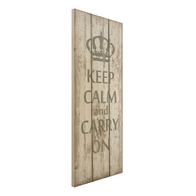 Küche Dekoration No.RS183 Keep Calm and carry on