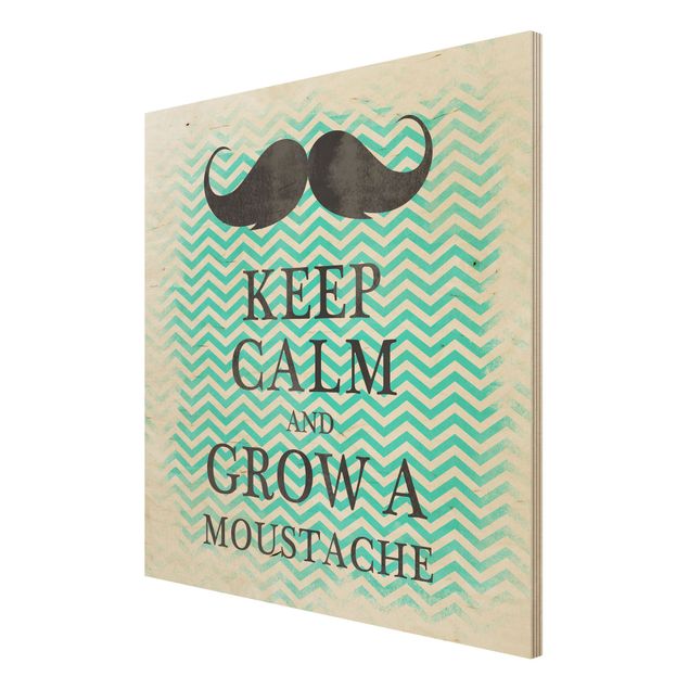 Bilder No.YK26 Keep Calm and Grow a Moustache
