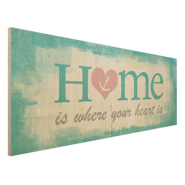 Küche Dekoration No.YK33 Home is where your Heart is