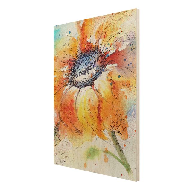 Bilder Painted Sunflower