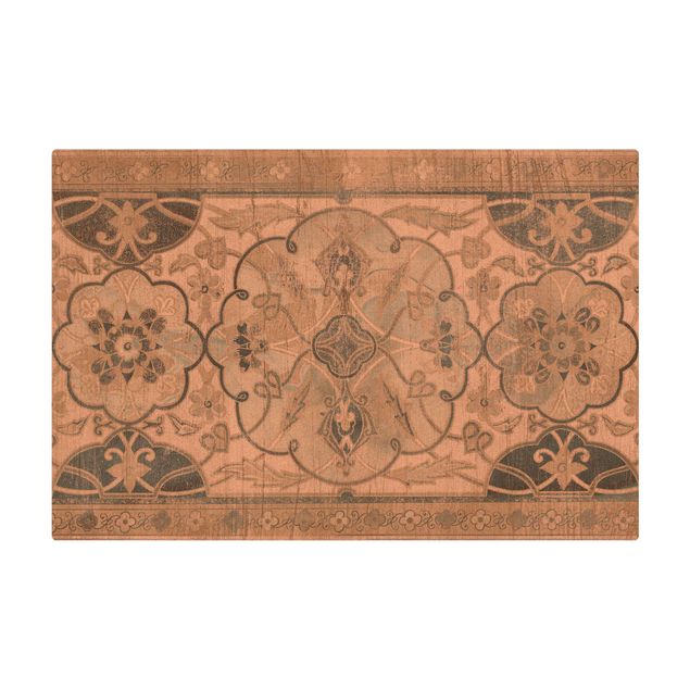 Teppich Esszimmer Holzpaneel Persisch Vintage II