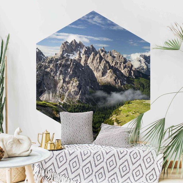 moderne Fototapete Italienische Alpen