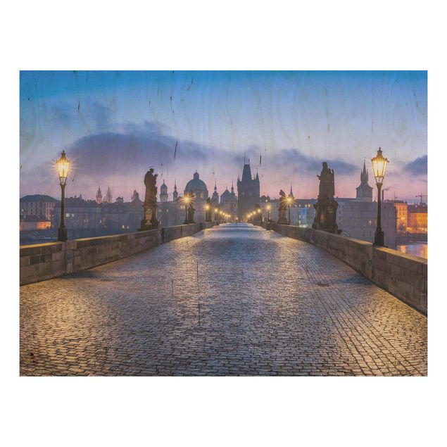 Wandbilder Karlsbrücke in Prag