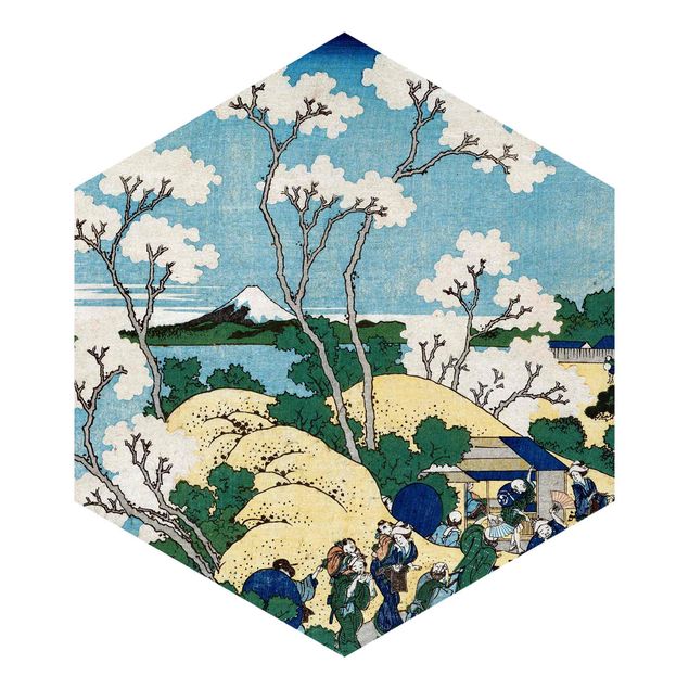 Fototapete modern Katsushika Hokusai - Der Fuji von Gotenyama