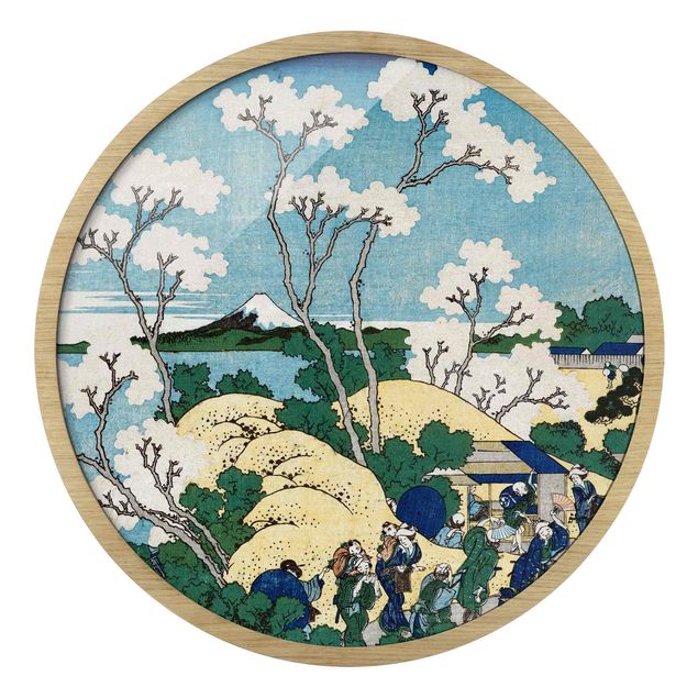 Wandbilder Landschaften Katsushika Hokusai - Der Fuji von Gotenyama