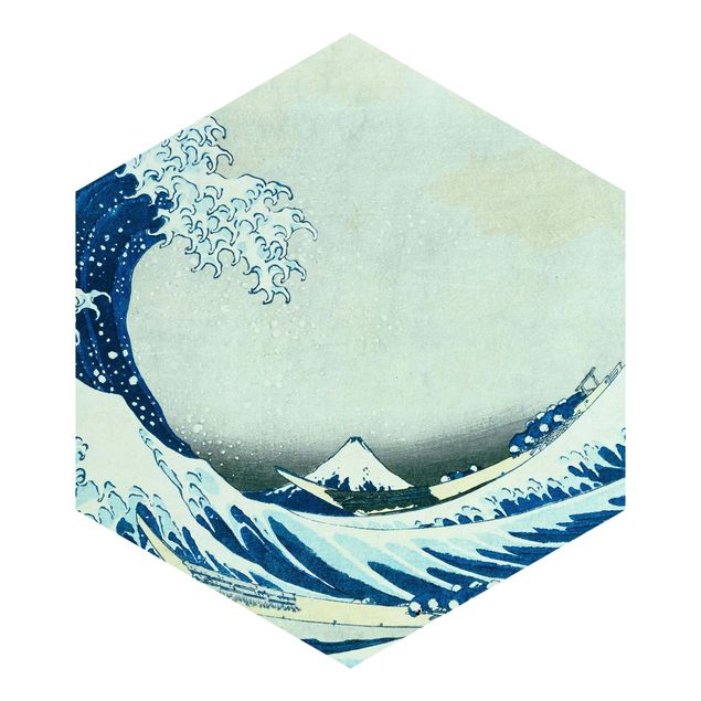 Fototapete Strand Katsushika Hokusai - Die grosse Welle von Kanagawa
