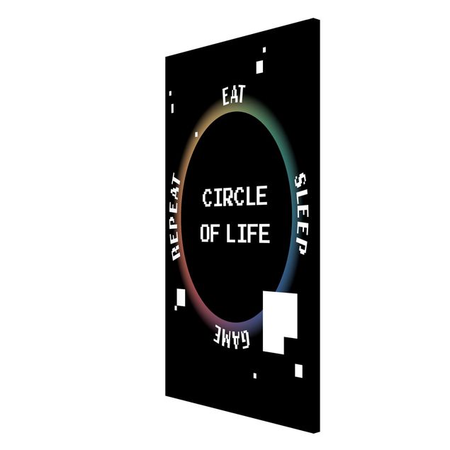 Wandbilder Modern Classical Video Game Circle Of Life