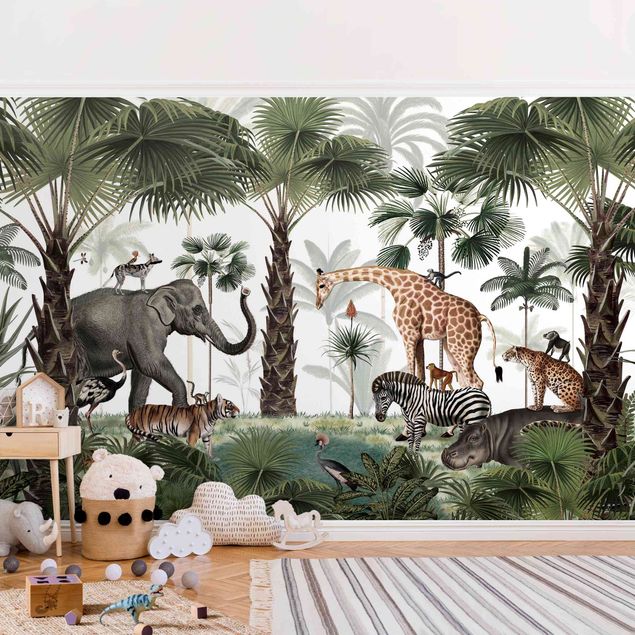 Babyzimmer Deko Königreich der Dschungeltiere