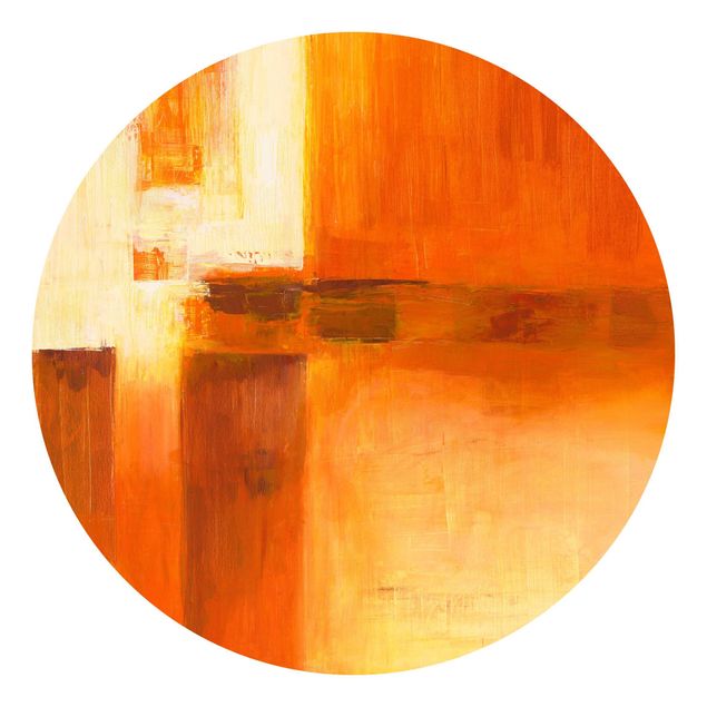 Bilder Petra Schüssler Komposition in Orange und Braun 01