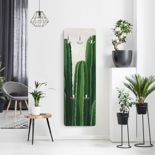 Wandgarderoben Grün Lieblingspflanzen - Kaktus