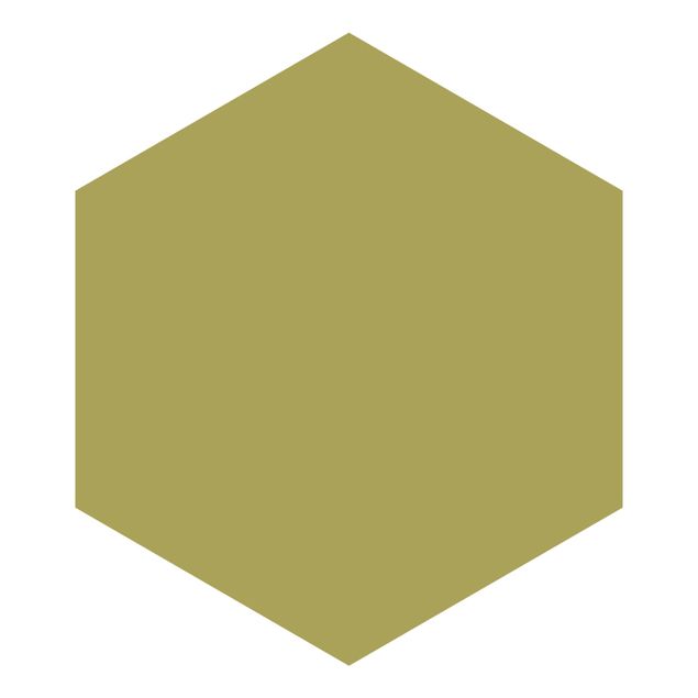 Hexagon Mustertapete selbstklebend - Lindgrün Bambus