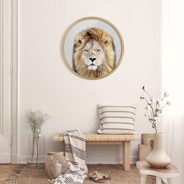 Wandbilder Löwen Löwe Linus