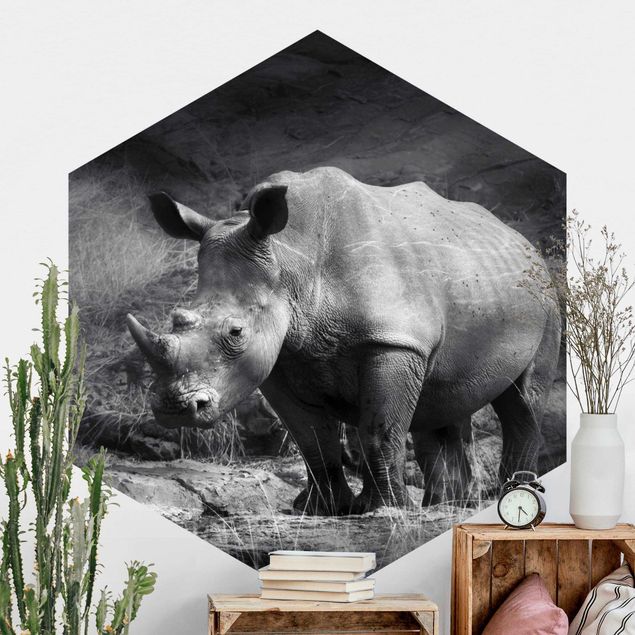 Küchen Deko Lonesome Rhinoceros