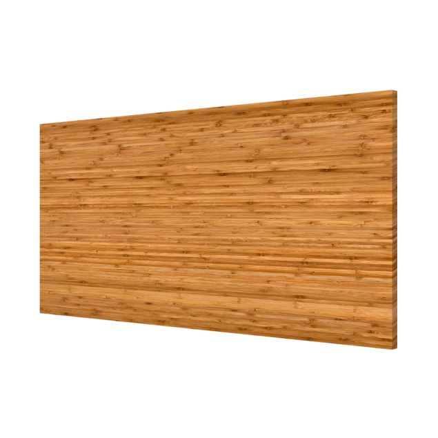 Magnetboard Holz Bambus