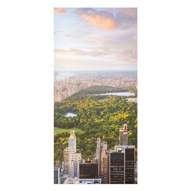 Wandbilder Landschaften Blick über den Central Park