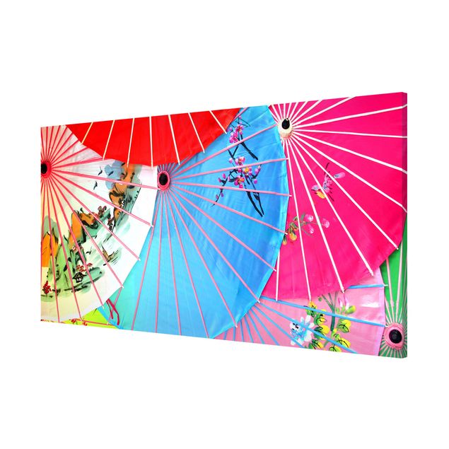Wandbilder Modern Chinese Parasols