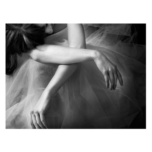 Wanddeko Küche Die Hände einer Ballerina