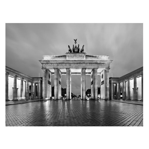 Wandbilder Architektur & Skyline Erleuchtetes Brandenburger Tor II