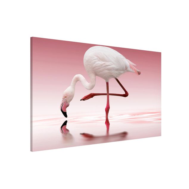 Küchen Deko Flamingo Dance
